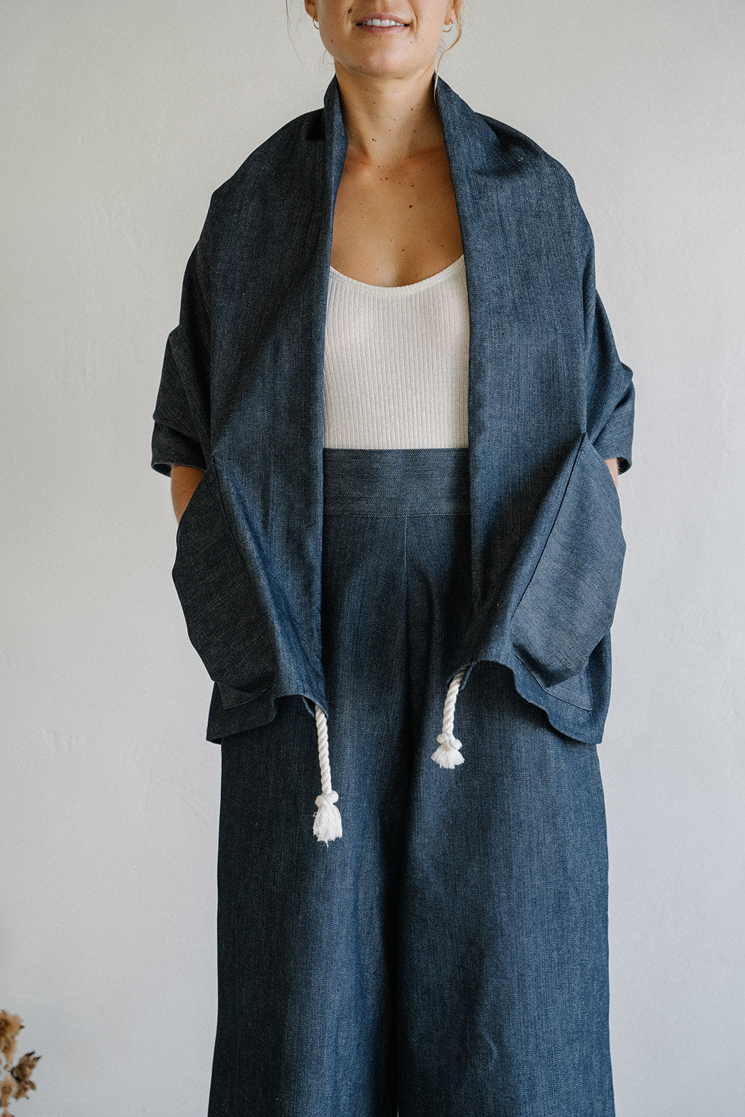 Denim Sailor Pant- Dark – All Species Studio